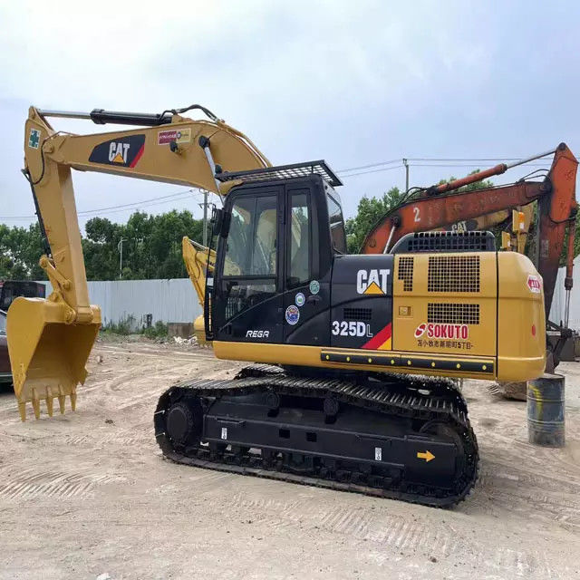 CAT 325DL प्रयुक्त CAT एक्सकेवेटर अर्थ मूविंग मशीनरी CAT 320 320D एक्सकेवेटर