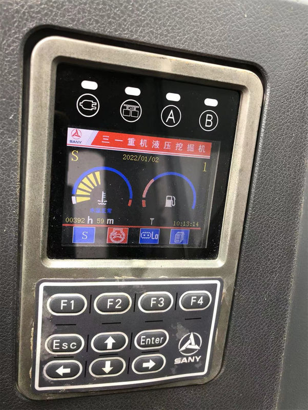 प्रयुक्त मिनी क्रॉलर हाइड्रोलिक खुदाई Sany SY60C Pro 6 टन बेकहो खुदाई