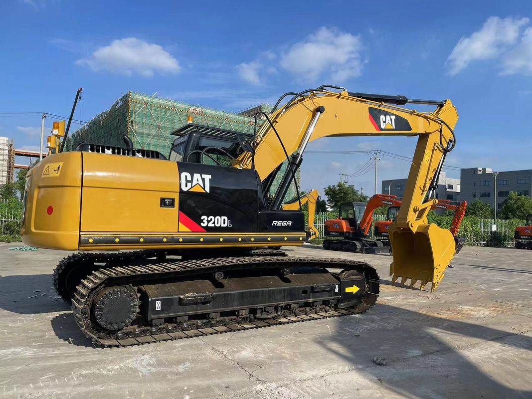 2020 प्रयुक्त CAT 320DL खुदाई 20 टन CAT 320 डीजल इंजन क्रॉलर खुदाई