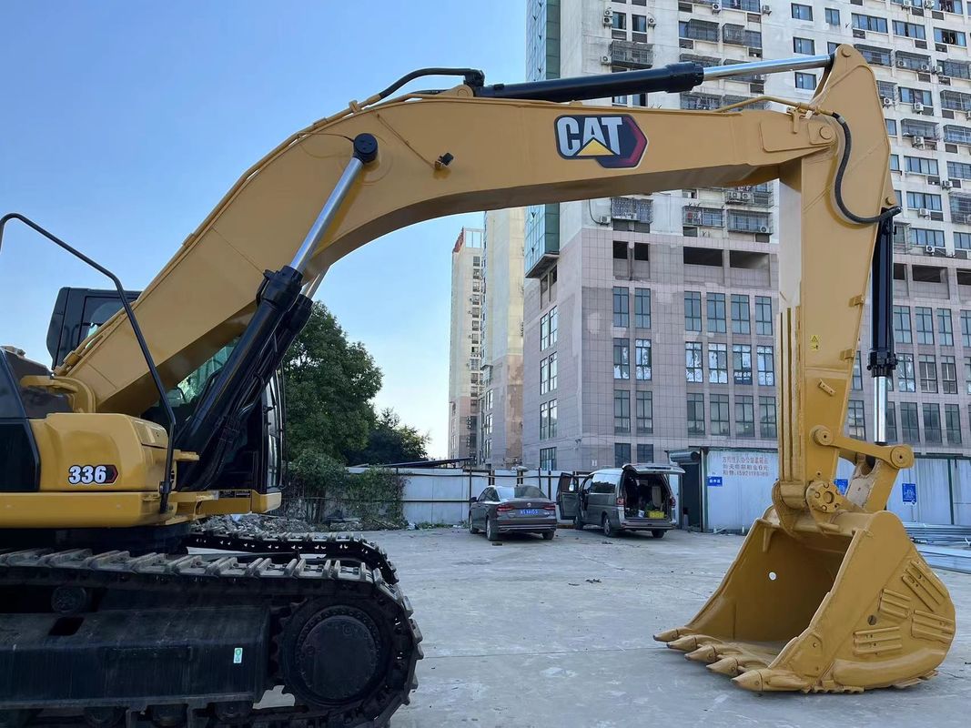 CAT 336GC प्रयुक्त खुदाई मशीनें सफाई मशीन 36 टन सेकंड हैंड CAT 336 खुदाई मशीन