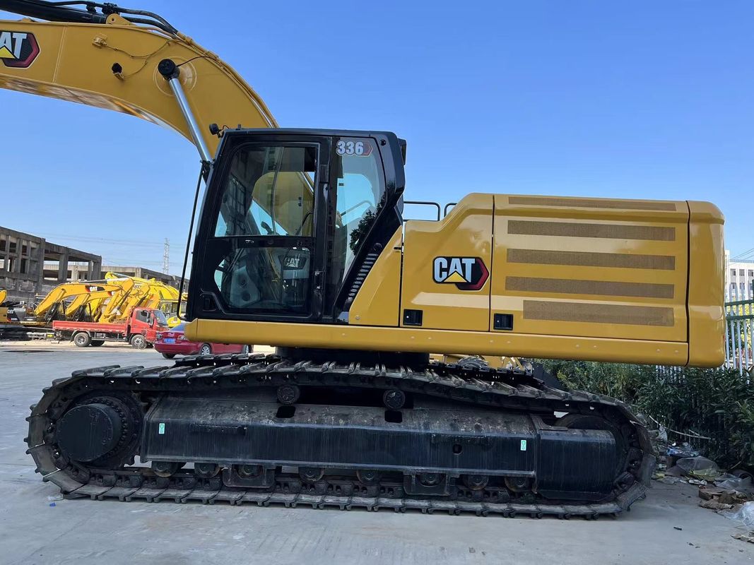 CAT 336GC प्रयुक्त खुदाई मशीनें सफाई मशीन 36 टन सेकंड हैंड CAT 336 खुदाई मशीन