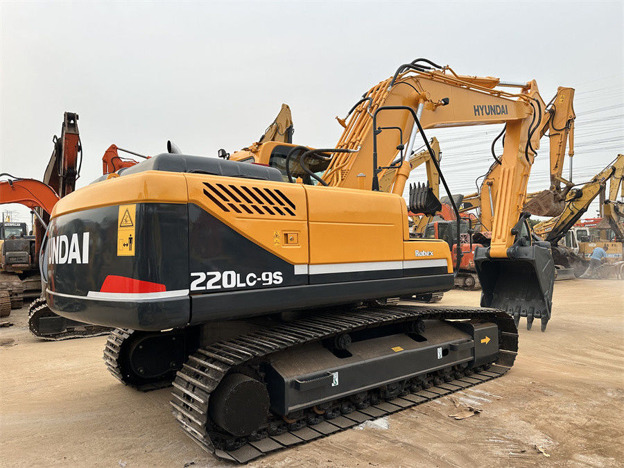 मूल हुंडई 220 खुदाई मशीन हाइड्रोलिक क्रॉलर कोरिया में उत्पादन R220lc 9s