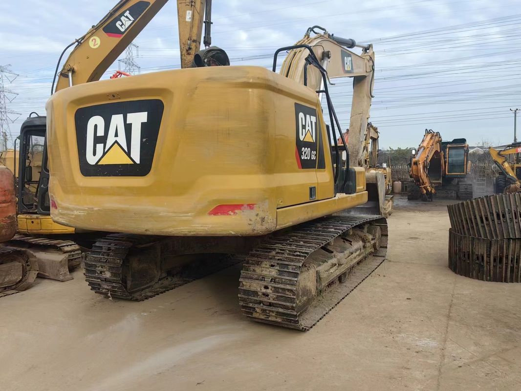 नई आगमन प्रयुक्त CAT 320GC उत्खनन उपकरण क्रॉलर प्रकार CAT 320 प्रयुक्त उत्खनन उपकरण