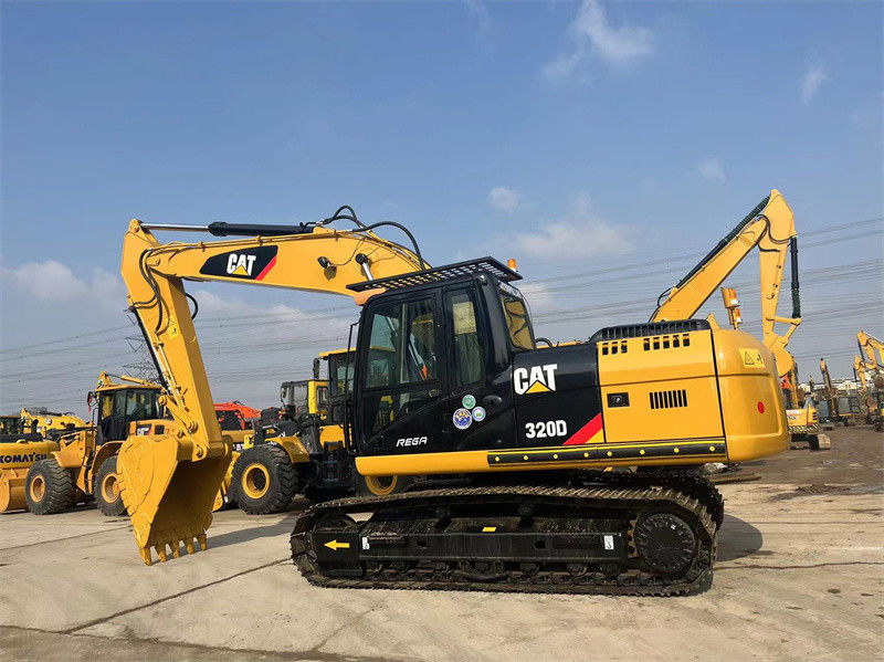 प्रयुक्त CAT 320D खुदाई मशीन दूसरा हाथ CAT 320D 320C 320DL खुदाई मशीन खनन मशीनरी