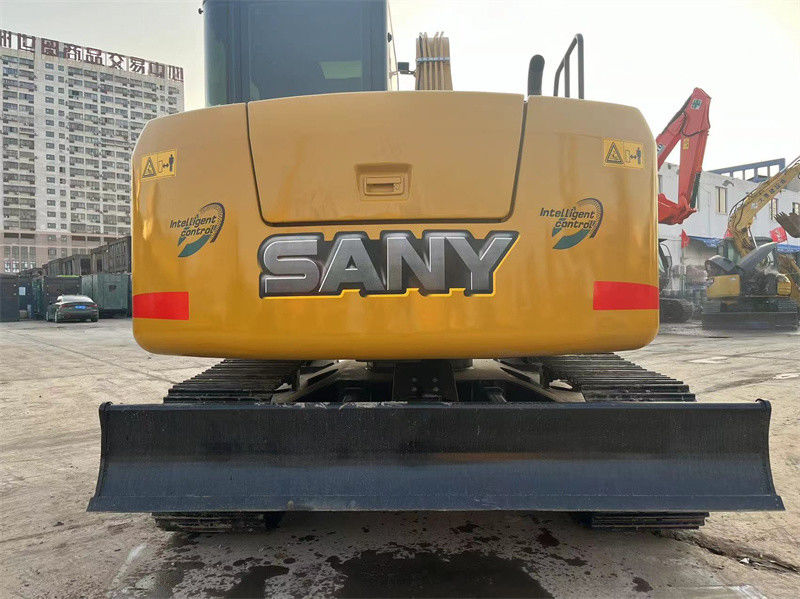 Sany SY75C प्रो प्रयुक्त खुदाई मशीन दूसरा हाथ 7.5 टन Sany मिनी खुदाई मशीन