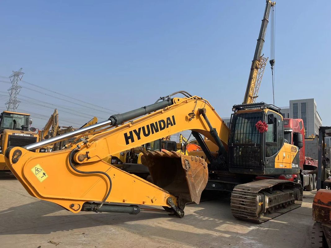 प्रयुक्त मूल हुंडई उत्खनन 220LC-9S भारी उपकरण 22 टन मध्यम प्रयुक्त उत्खनन