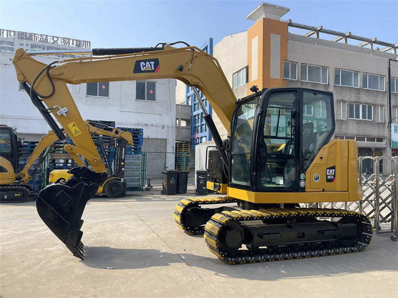 नया मॉडल प्रयुक्त CAT 307.5 मिनी खुदाई मशीनें कैटरपिलर 306 307 308 क्रॉलर खुदाई मशीनें