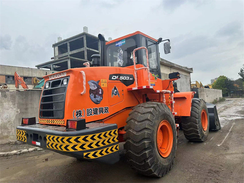 मूल प्रयुक्त Doosan DL503-9C व्हील लोडर Doosan DL503 प्रयुक्त फ्रंट एंड लोडर