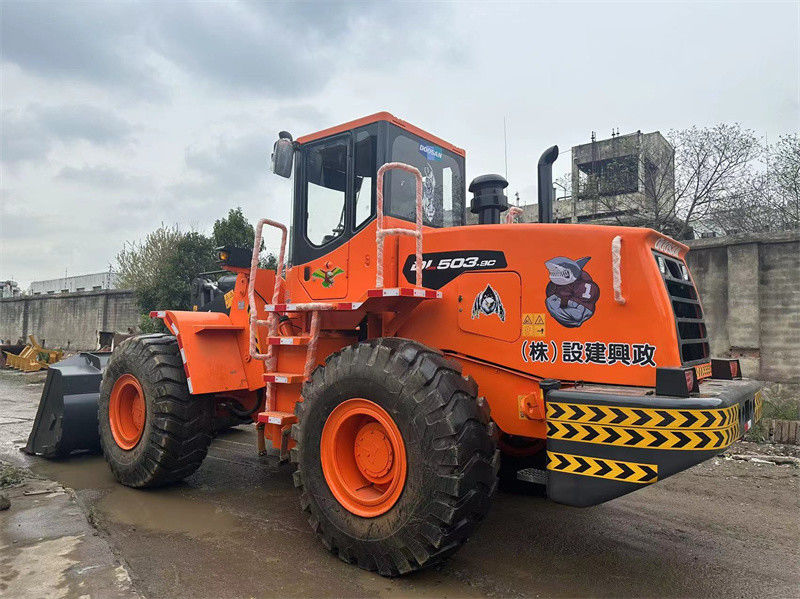 मूल प्रयुक्त Doosan DL503-9C व्हील लोडर Doosan DL503 प्रयुक्त फ्रंट एंड लोडर