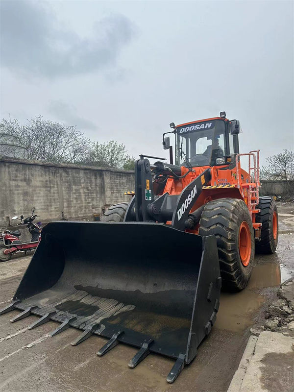 मूल प्रयुक्त Doosan DL503-9C व्हील लोडर Doosan DL503 प्रयुक्त फ्रंट एंड लोडर