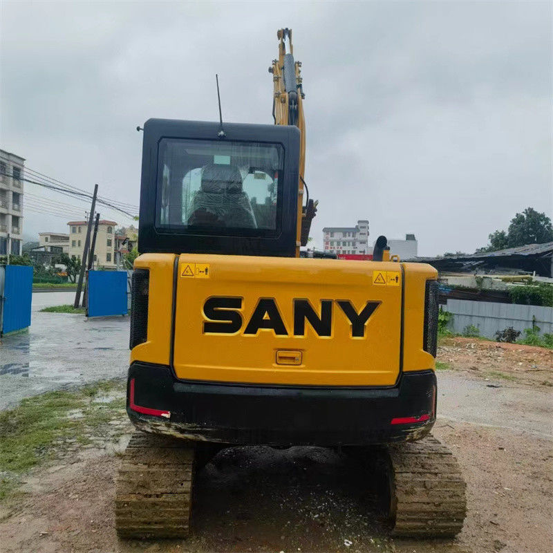 चीन Sany SY60C प्रो प्रयुक्त खुदाई मशीन दूसरा हाथ 6 टन Sany sy60 मिनी खुदाई मशीन