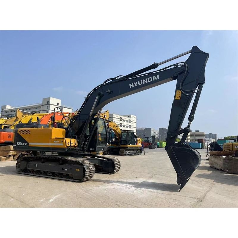 भारी ड्यूटी डिगर हुंडई आर 220 9 एस कुल आयाम 9.55m*2.99m*3.08m