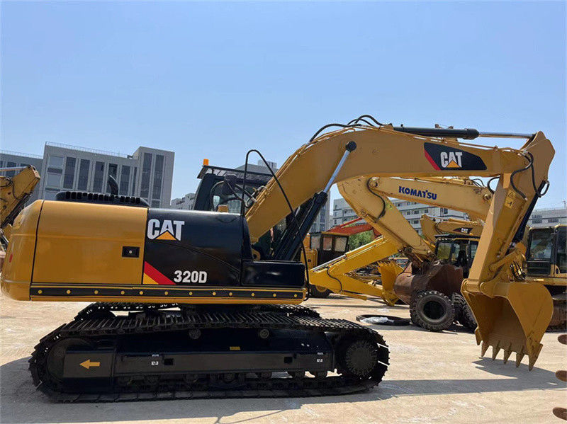 खनन के लिए इस्तेमाल किया गया CAT 320D खुदाई मशीन दूसरा हाथ Caterpillar 320D2 320GC क्रॉलर खुदाई मशीन