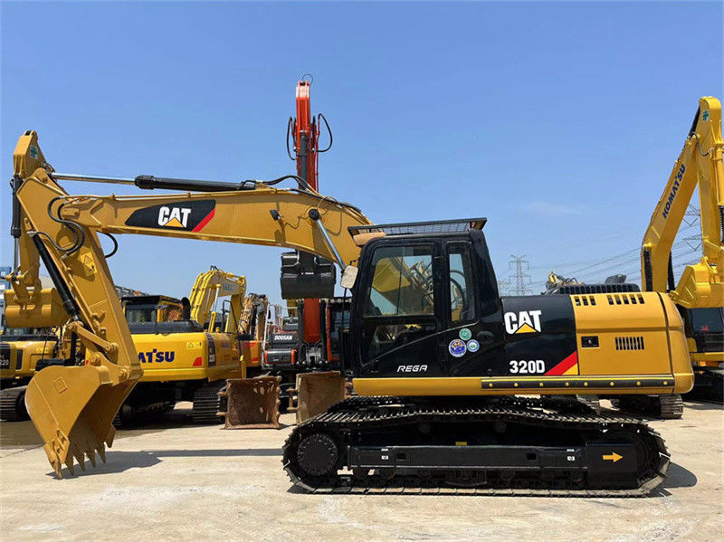 खनन के लिए इस्तेमाल किया गया CAT 320D खुदाई मशीन दूसरा हाथ Caterpillar 320D2 320GC क्रॉलर खुदाई मशीन