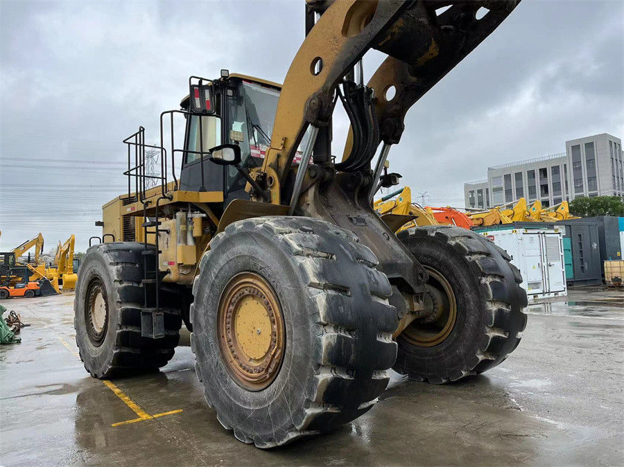 मूल रंग CAT 986H फ्रंट व्हील लोडर शक्तिशाली इंजन C15
