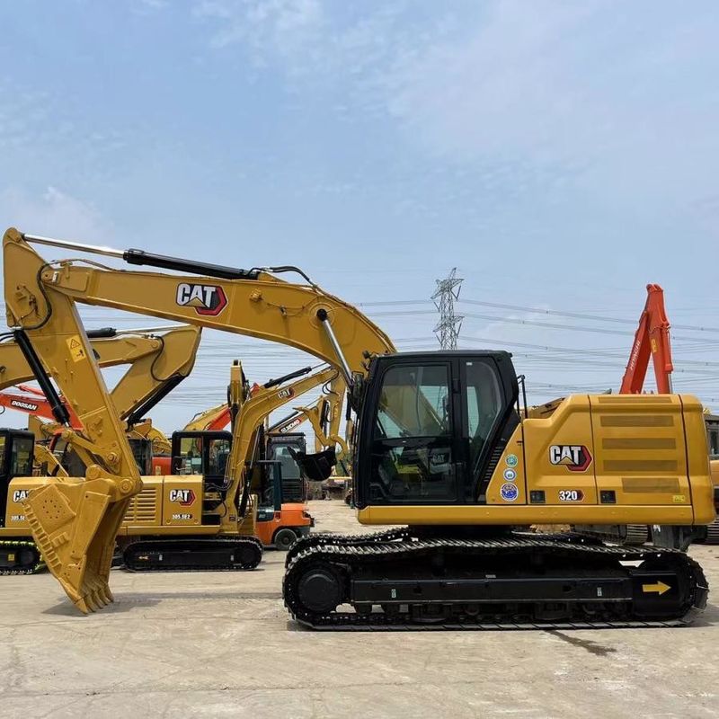निर्माण खनन के लिए 2021 वर्ष CAT 320 उत्खनन मशीन C7.1 इंजन 6 साइक्लिंडर के साथ