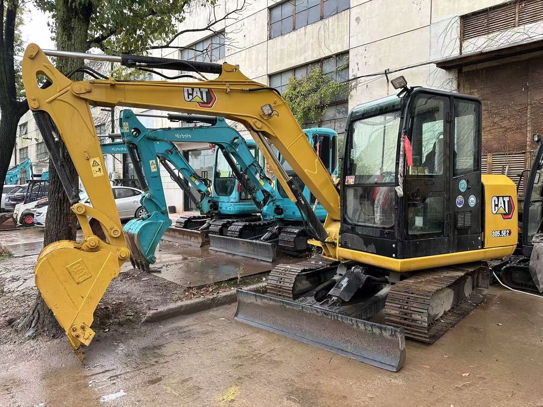 5.5 टन इस्तेमाल किया गया CAT 305.5E कैटरपिलर 305.5 मिनी क्रॉलर एक्सकेवेटर