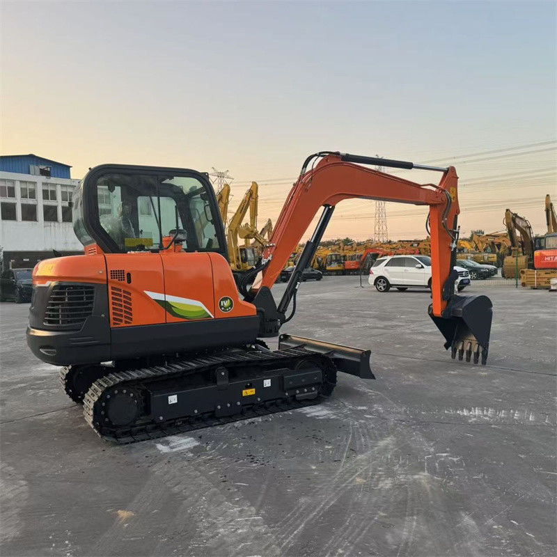 ब्रांड नई Doosan DX60E-10N मिनी खुदाई 6 टन Doosan क्रॉलर खुदाई