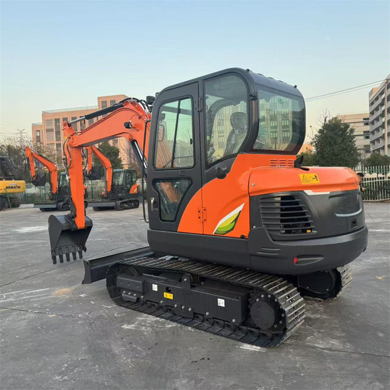 ब्रांड नई Doosan DX60E-10N मिनी खुदाई 6 टन Doosan क्रॉलर खुदाई