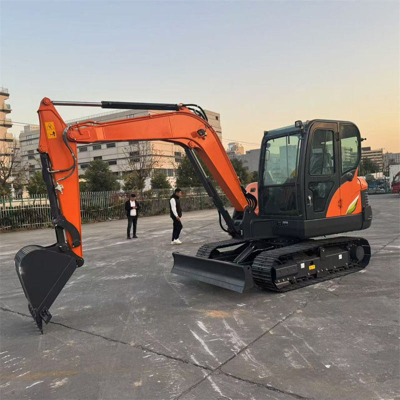ब्रांड नई Doosan DX60E-10N मिनी खुदाई 6 टन Doosan क्रॉलर खुदाई