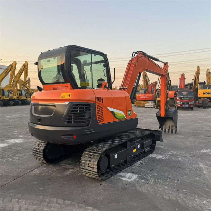ब्रांड नई Doosan DX60E-10N मिनी खुदाई 6 टन Doosan क्रॉलर खुदाई