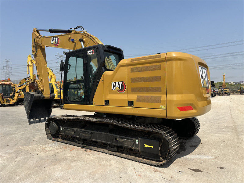 इस्तेमाल किया गया CAT 323 एक्सकेवेटर C7.1 इंजन के साथ सेकंड हैंड कैटरपिलर एक्सकेवेटर वर्ष 2018