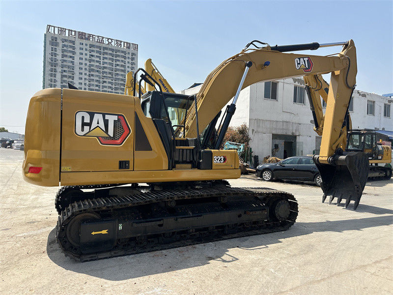 इस्तेमाल किया गया CAT 323 एक्सकेवेटर C7.1 इंजन के साथ सेकंड हैंड कैटरपिलर एक्सकेवेटर वर्ष 2018