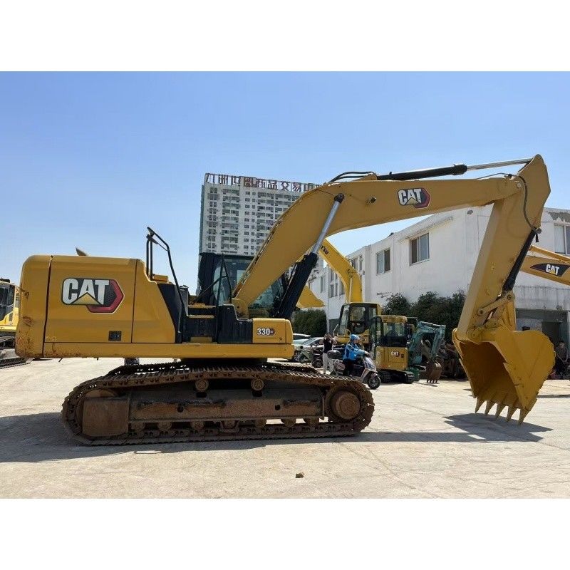 निर्माण के लिए CAT C7.1 इंजन के साथ मूल कैटरपिलर 330GC खुदाई मशीन