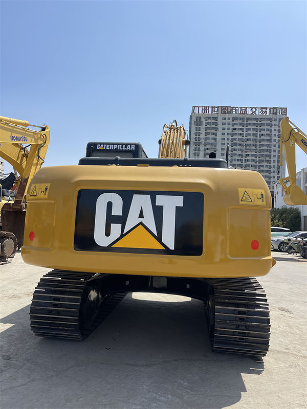 पुनः चित्रित प्रयुक्त CAT 320D खुदाई मशीन 20 टन प्रयुक्त कैटरपिलर 320D 320C 320DL खुदाई मशीन