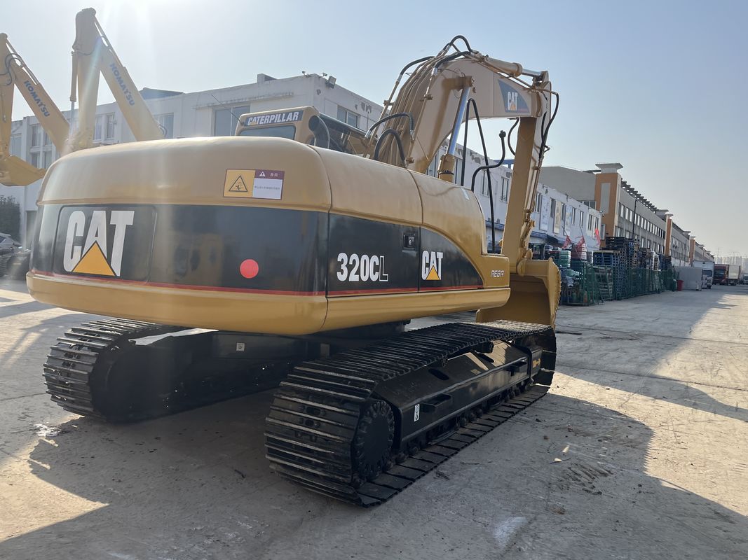 प्रयुक्त CAT 320CL खुदाई मशीन 20 टन प्रयुक्त कैटरपिलर CAT 320C 320D 320GC मध्यम खुदाई मशीन
