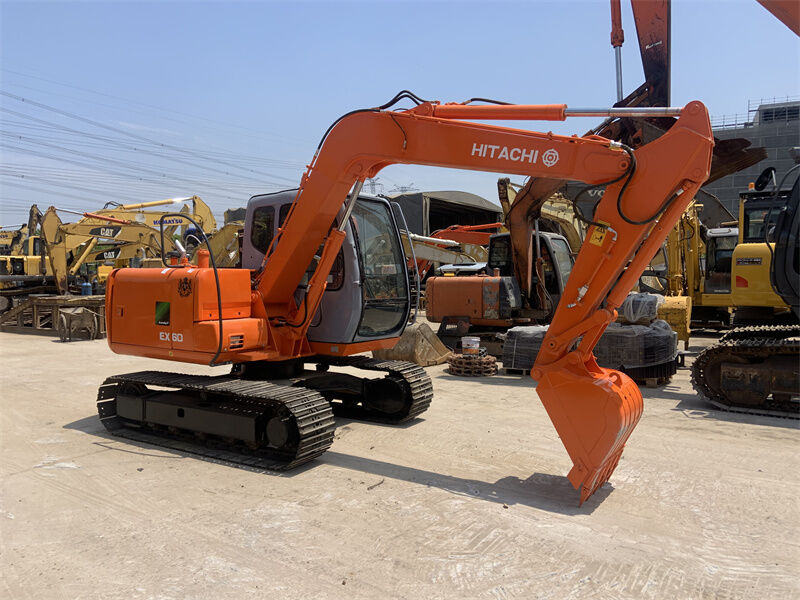 Used Hitachi Excavator EX60-5 Equipped with Original Core Components Including Motor Pump and Bearing for Stable and Operation