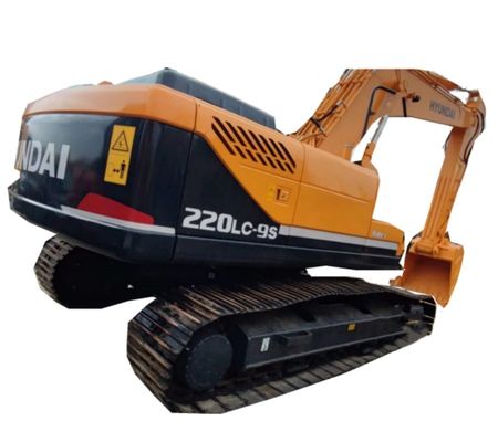 22 टन 220LC-9S प्रयुक्त हुंडई खुदाई क्रॉलर बेकहो खुदाई