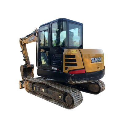 Sany SY60C SY55C SY75C के लिए प्रयुक्त मिनी डिगर खुदाई