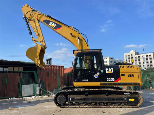 प्रयुक्त कैटरपिलर CAT 320DL खुदाई मशीन 2021 वर्ष अच्छी स्थिति में