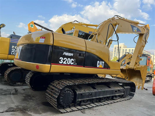 20 टन इस्तेमाल किया CAT 320CL मध्यम उत्खनन उपकरण इस्तेमाल किया कैटरपिलर CAT 320 सीरीज उत्खनन उपकरण