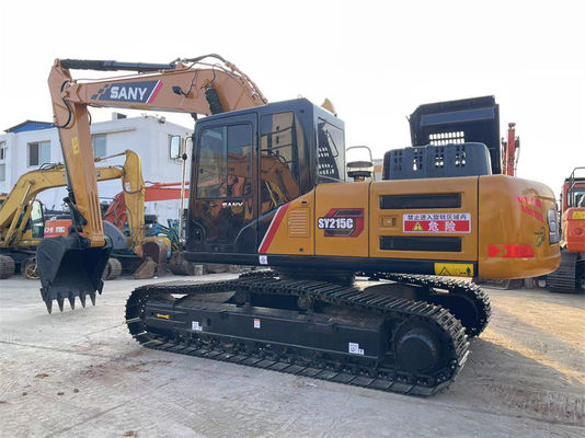 उत्पत्ति चीन SY215 प्रयुक्त SANY खुदाई मशीन प्रयुक्त SANY 215C खुदाई मशीन
