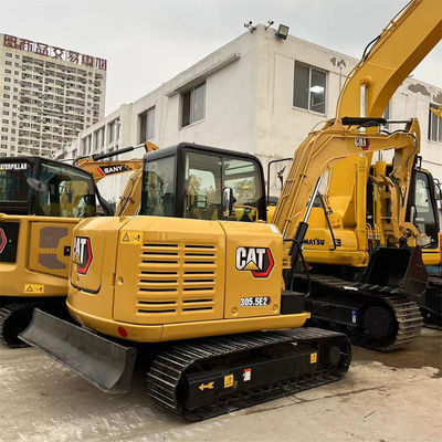 CAT 305.5E2 अंगूठे और ब्लेड के साथ 5 टन की छोटी खुदाई मशीन