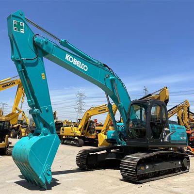 कोबेलको SK210LC ब्रेकर हैमर के साथ खुदाई मशीन उत्कृष्ट प्रदर्शन