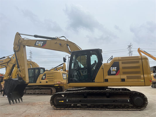 प्रयुक्त CAT 320 एक्सकेवेटर 6 सिलेंडर सेकंड हैंड कैटरपिलर 320 एक्सकेवेटर