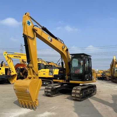 रबर के जूते के साथ 12 टन कैट 312 डी खुदाई मशीन