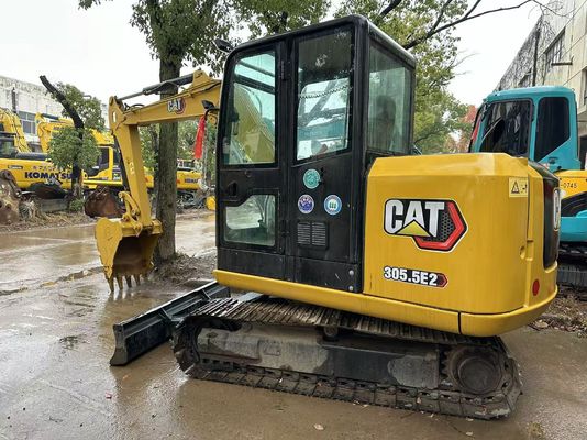 5.5 टन इस्तेमाल किया गया CAT 305.5E कैटरपिलर 305.5 मिनी क्रॉलर एक्सकेवेटर