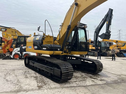 इस्तेमाल किया गया CAT 323DL क्रॉलर एक्सकेवेटर निर्माण के लिए चलती प्रकार