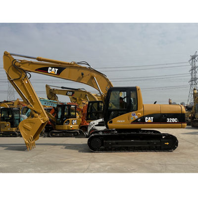 20 टन प्रयुक्त CAT 320C उत्खनन मशीन Caterpillar 320D 320C 320DL उत्खनन मशीनें
