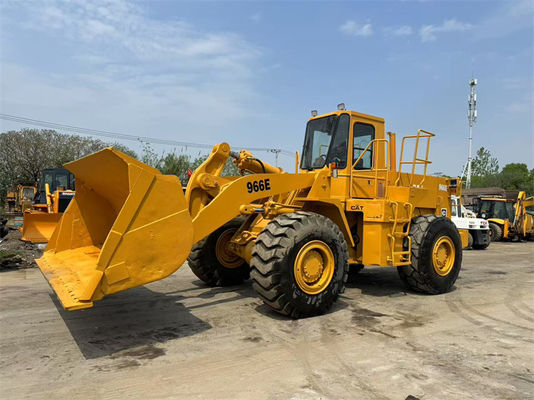 प्रयुक्त निर्माण मशीन प्रयुक्त Cat 966E व्हील लोडर
