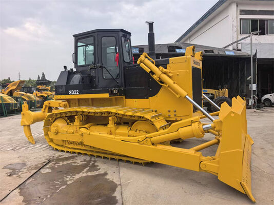 चीन ने शांटुई SD22 बुलडोज़र का इस्तेमाल किया, दूसरा हाथ शांटुई SD22 क्रॉलर डोज़र ट्रैक्टर