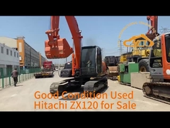 अच्छी स्थिति के साथ प्रयुक्त हिताची ZX120 Zaxis120 उत्खनन, जापान निर्मित कम घंटे